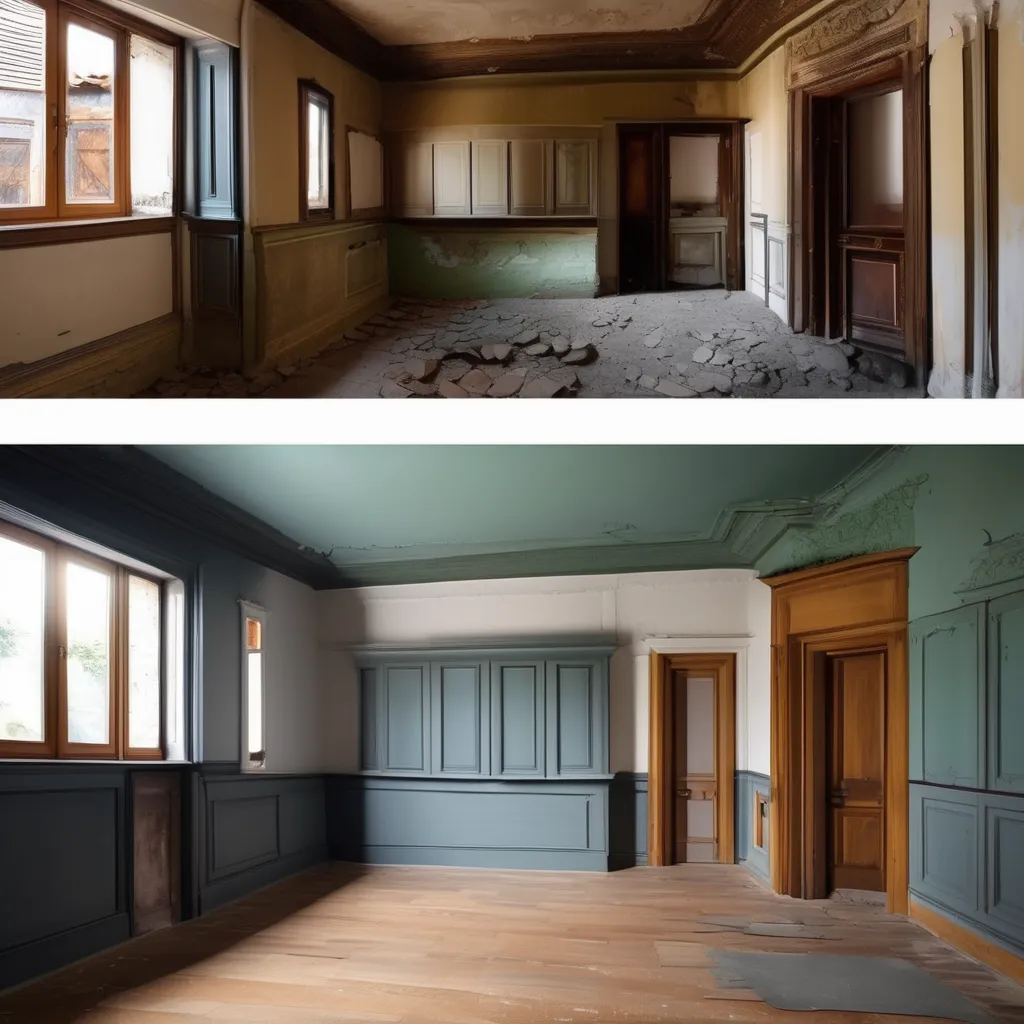 ترميم المنازل قبل وبعد الرياض