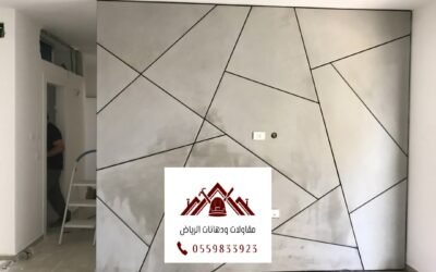 تركيب كسر رخام للجدران والمداخل في الرياض