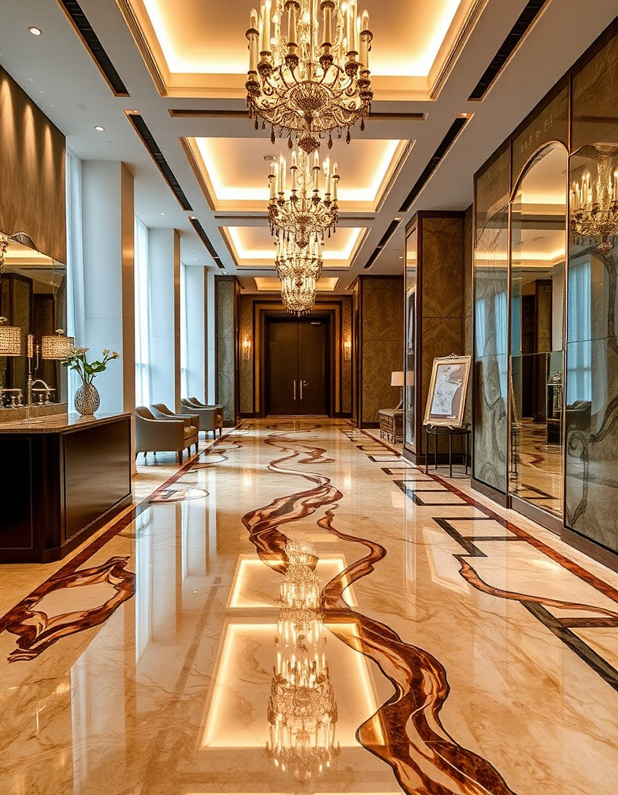 آيبوكسي ديكور فنادق بالرياض